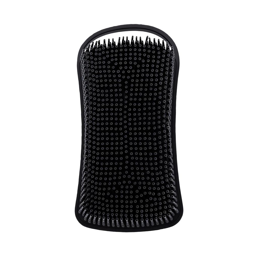 Silicone Body Scrubber Rectangular Gentle Massage Exfoliating Silicone Bath Brush with Hanging Hole