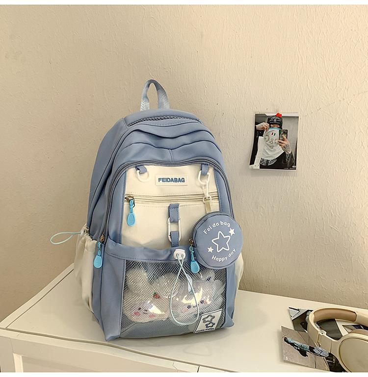 Torebka szkolna urocza dziewczynka wysoka wartość dopamina ból duża pojemność słodki lek makijażu