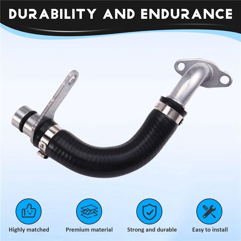 Turbocharger Hose Cooling Tube For BMW 11538663516 11538663517 11428626652 11428626653