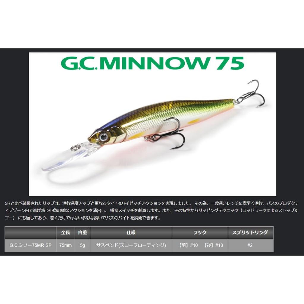 Issei Minnow Hasugo G.C. 75MR-SP #03