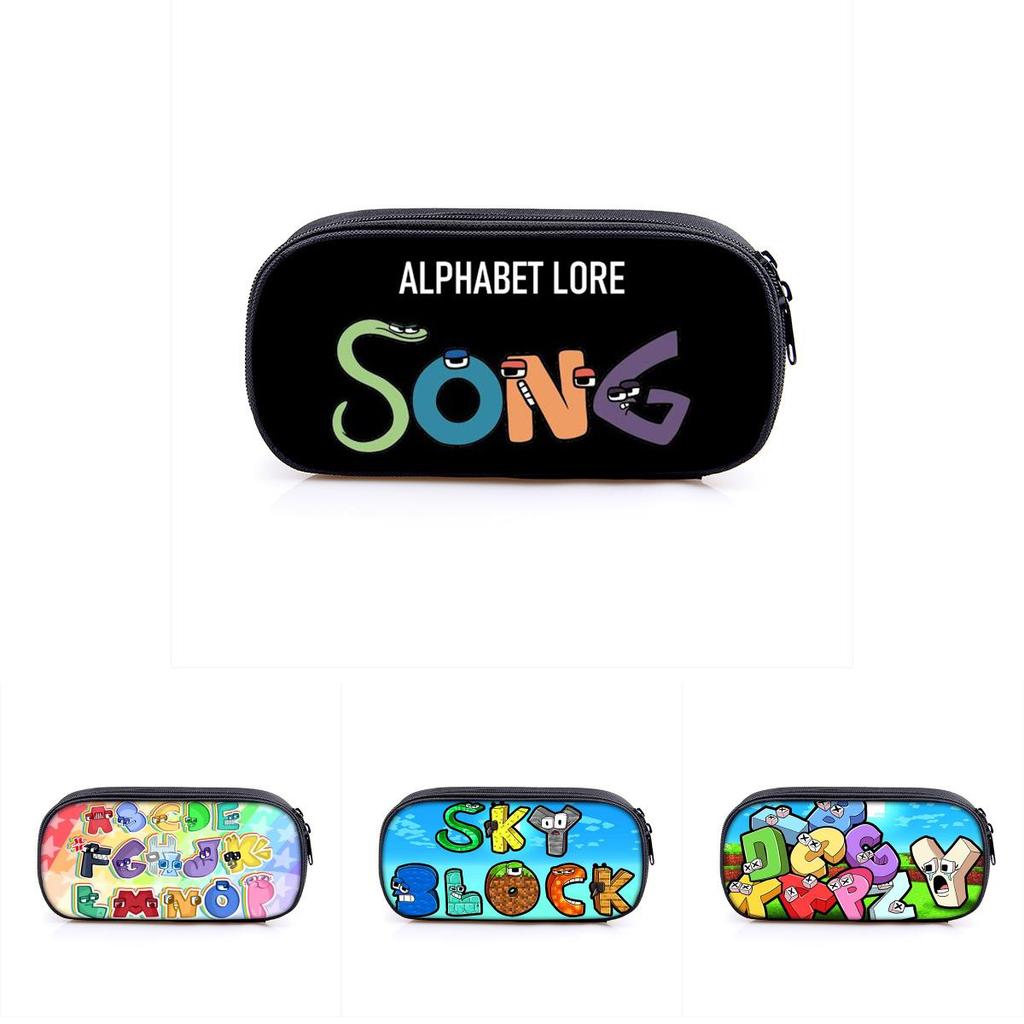 Alphabet Lore Pencil Case Large Capacity Pouch Bag For Students Gift