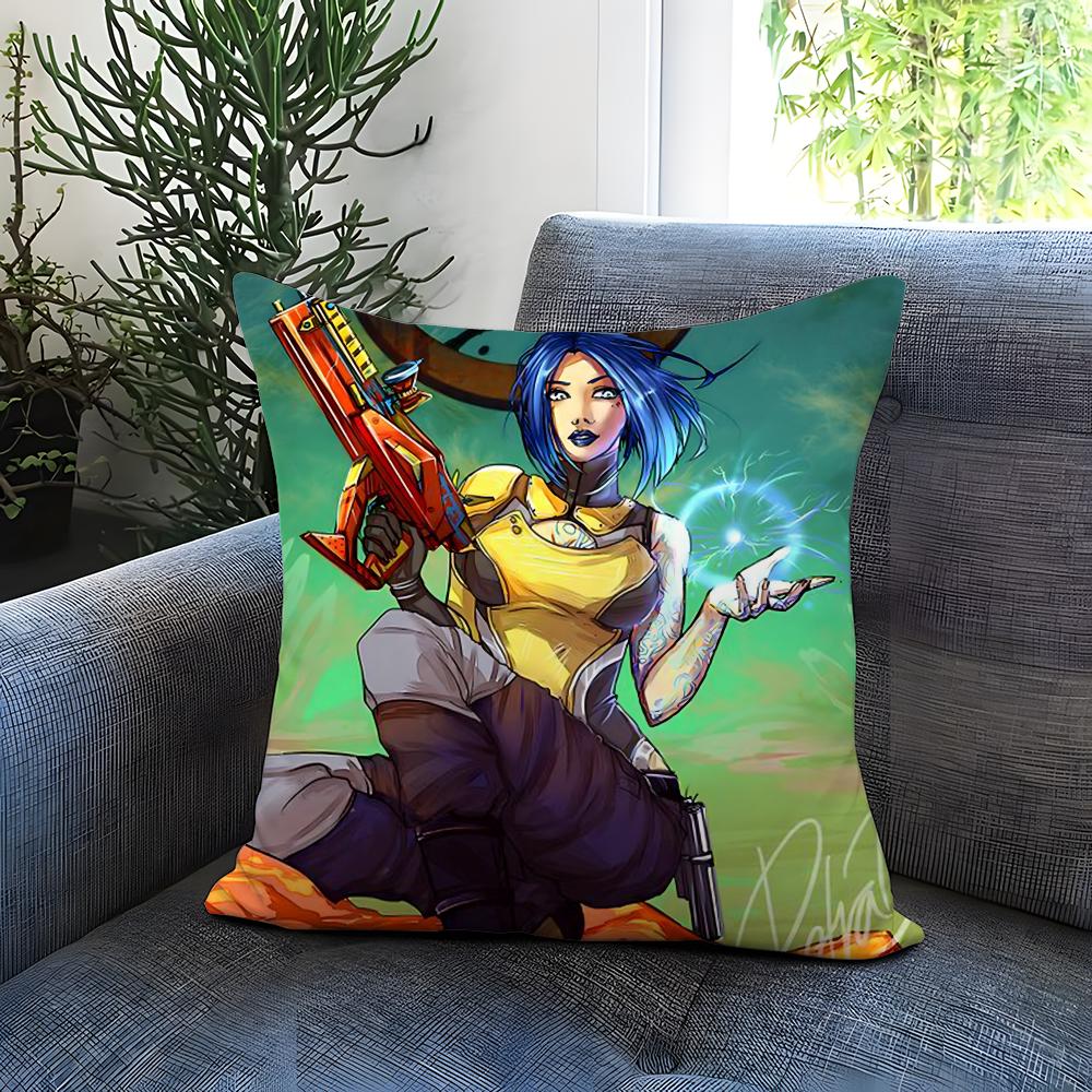 Game B-BorderlandsS Cushion Cover Comfortable Reversible Pillow Cover Ideal for Car Sofa Bedroom & Beyond