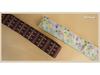 Retro Dark Style Purple Shadow Faux Leather Guitar Strap