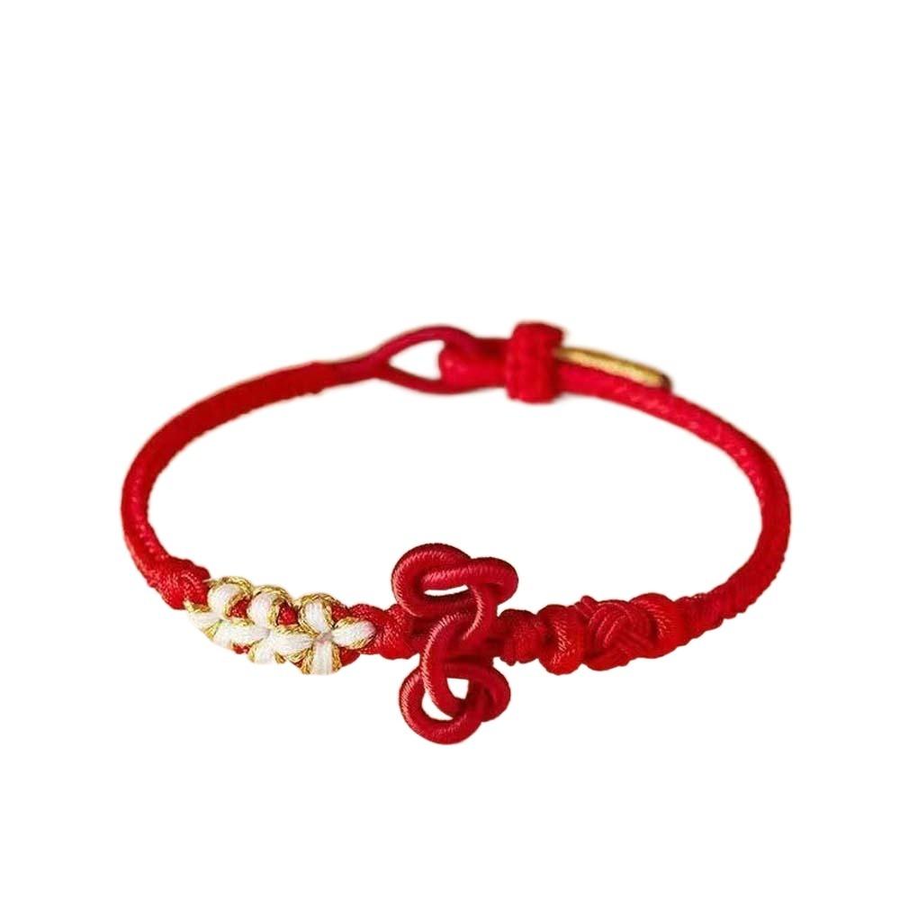 Personality Wenchang Knot Wrist Rope Fortunate Ornaments Chinese Knot Bangle  Women