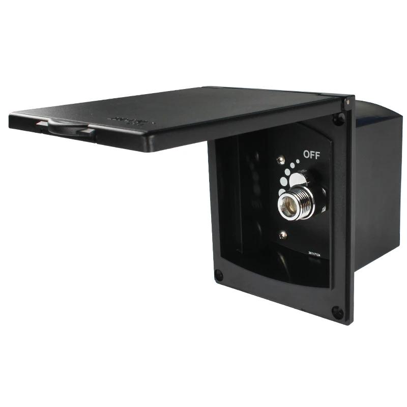 

Black Waterproof Shower Box Kit - Durable Exterior for RV/Boat/Motorhome/Caravan