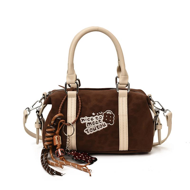 Women's Suede Frosted Handbag, One-Shoulder Crossbody Vegetable Basket Bag (2025)