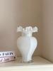 French Medieval Glass Vase High-end Ornament High-value Hydroponic Flower Arrangement Decoration Dining Table Home Simple Flowers