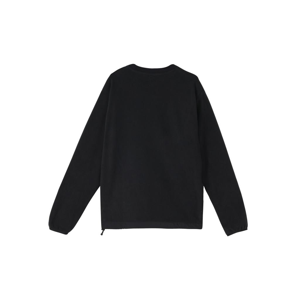 Nike Felpa Girocollo Club+ Fleece Invernale con Stampa Logo Grande Uomo Top Nero DQ4895-010