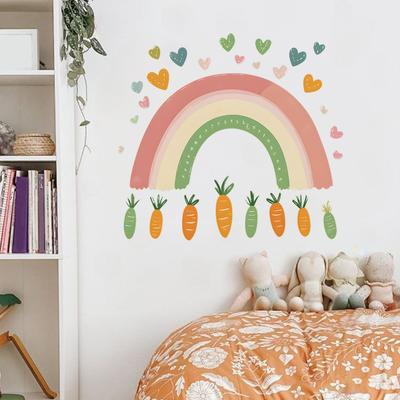 Райдужна Любов Морква Спальня Вітальня Шафа Домашній Фон Прикраса Наліпки