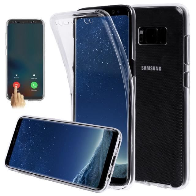 Coque - samsung - s8 plus g955 - silicone - transparent - souple