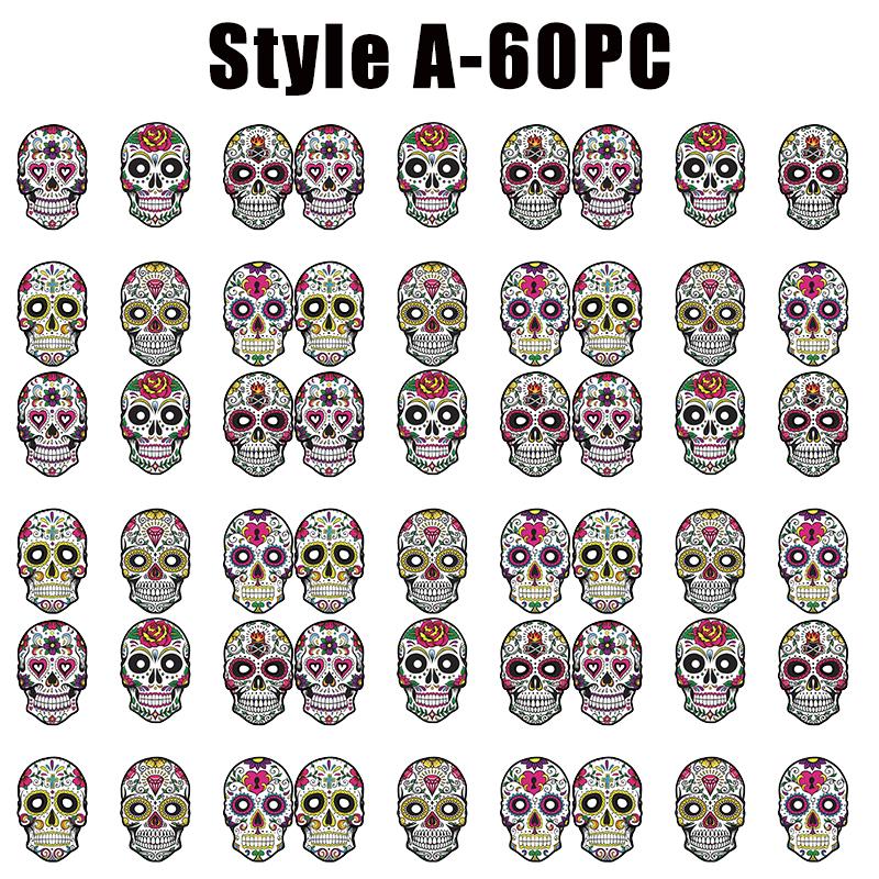 Design Durable Hallowmas Creepy Skeleton Print Fabric Halloween Door-Curtain Tear-Off Doorway Decor for Party Haunted Supplies