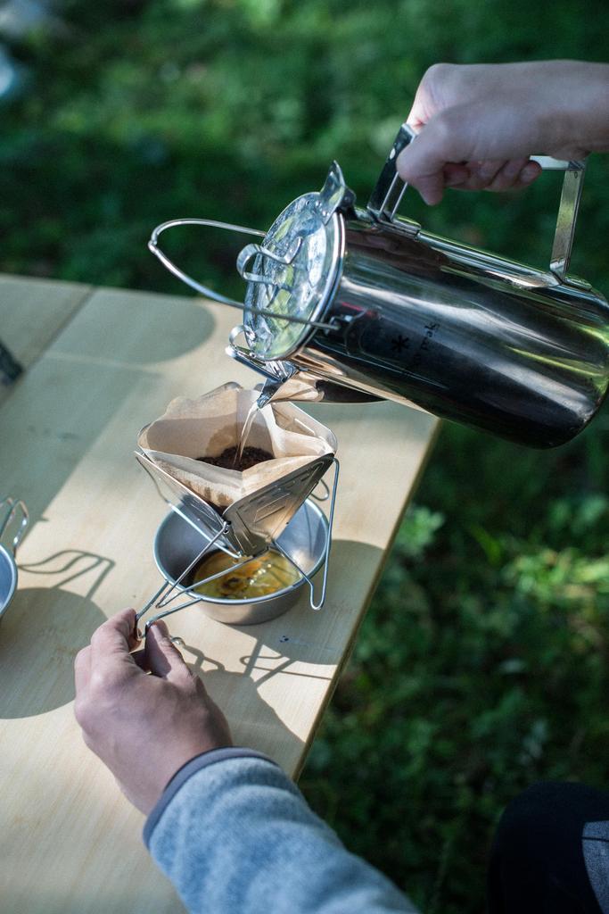 Snow Peak Folding Coffee Dripper Pit "Fire Type" CS-113 (Camping & Outdoor)
