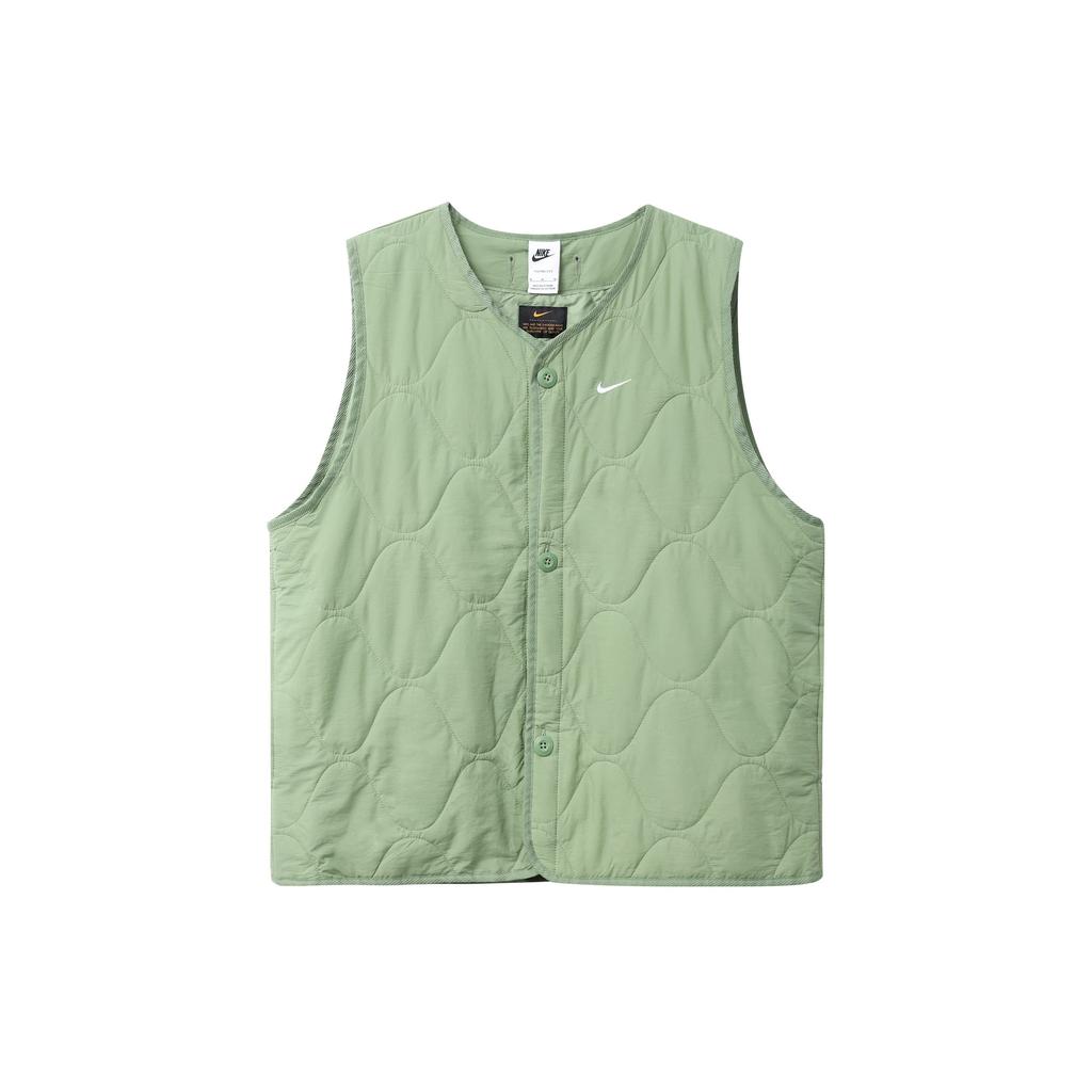 Nike Vests Men's Oil Green V Neck Moderate Other DX0891-386