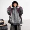 Boys Hooded Windbreaker Jacket Casual Long Sleeve Kids Outerwear