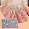 Flower Pattern Nail Art Plate Clear Textures Nail Stamping Plate Manicure Template  for Nail Salon