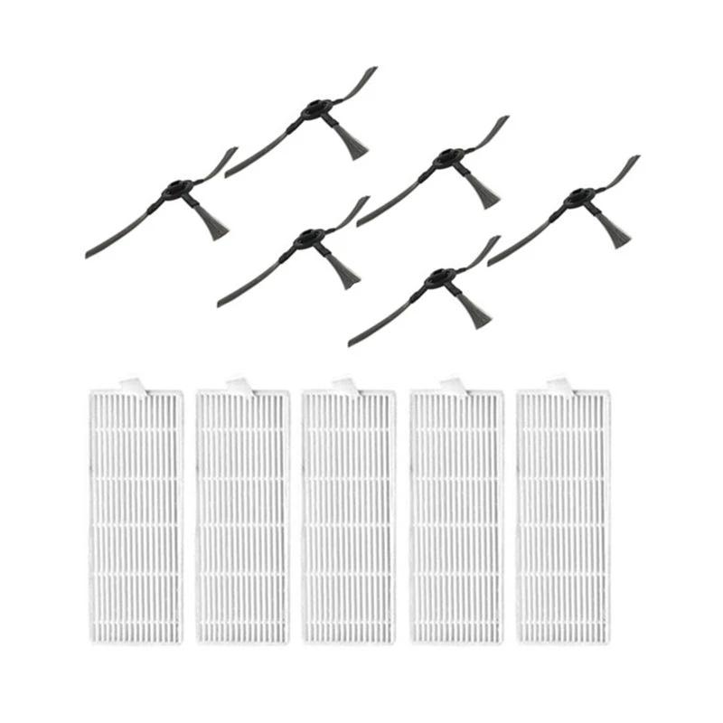 Main Roller Side Brush Hepa Filter Mop Cloth for GUTREND ECHO 520,VISION 730 Robot Vacuum Cleaner Bruhes Filters Cleaning Mop