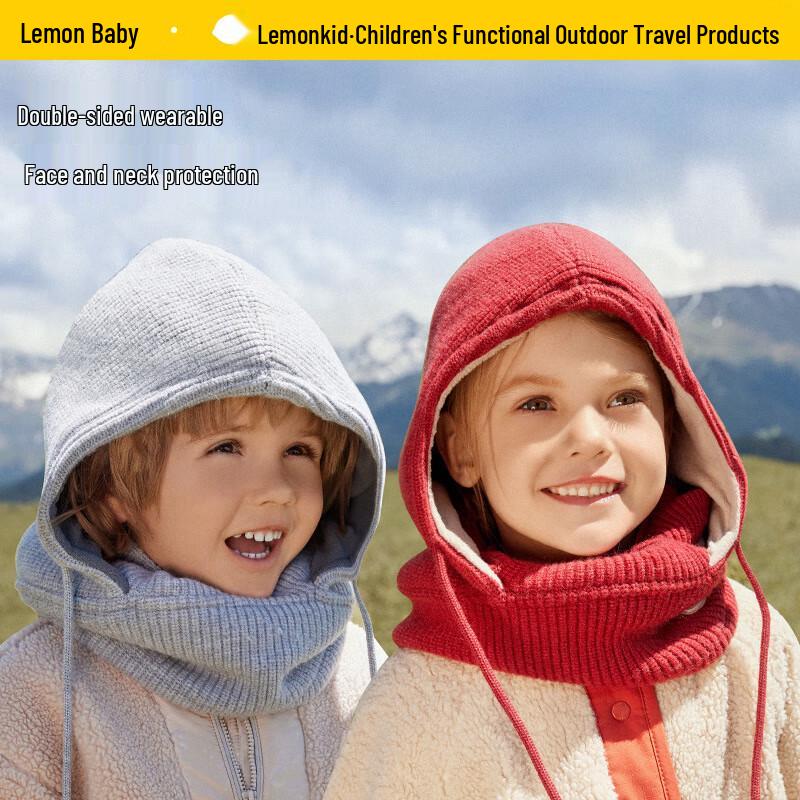 Lemonkid Kids Winter Double-Sided Neck & Ear Protection Hat