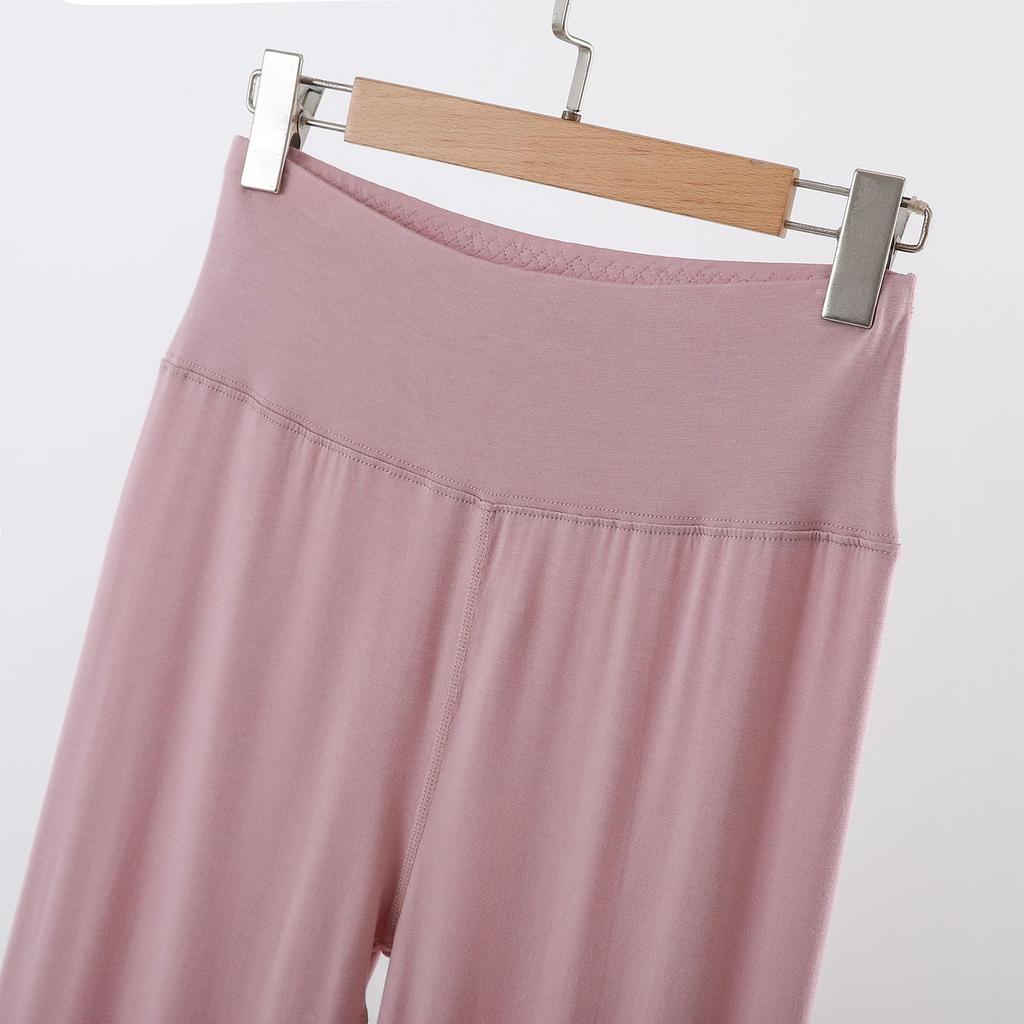 Plus size L to 6XL Modal Thermal Leggings for Women High-Waisted Slimming Tummy Control Butt-Lifting Ankle-Length Base Layer Pants