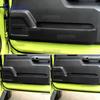 Suede For Suzuki Jimny Nomade 2018 2019 2020 2021 2022 2023 2024 2025 5-Door Car Door Anti-kick Pad Pad Accessories Door Protect.