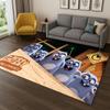 3D Grizzy and The Lemmings Cartoon Carpet Rug for Bedroom Living Room Sofa Home Decor,kids Game Area Rug Non-slip Floor Mat Gift