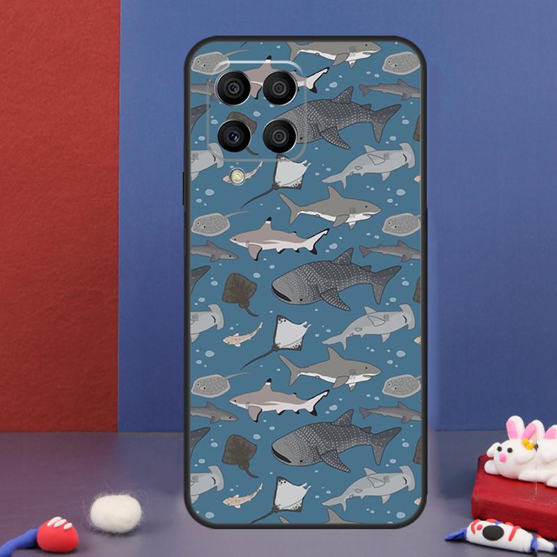 

Whale Sharks Fish Case For Samsung Galaxy M13 M53 M06 M16 M31 M11 M35 M55 M15 M56 M36 M12 M32 M52 M14 M34 M54 Samsung M14