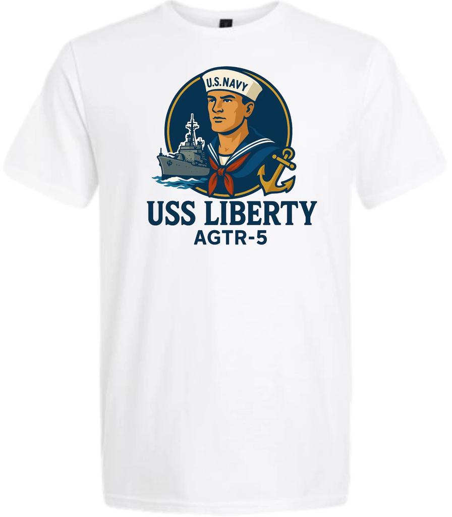 USS Liberty AGTR-5 Short Sleeve T-Shirt