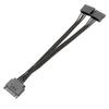 Power 2 15Pin Male Power Cable Professional Stable Supply 1 to to 2 15Pin