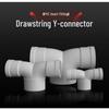 PVC Y-Type Three-Way Exhaust Pipe Fitting