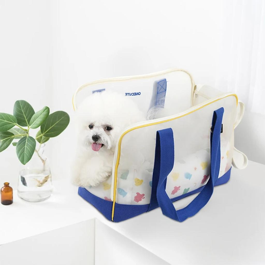 New Comfortable Portable Breathable Pet Carrier Bag for Small Dogs and Cats - Pet Carrying Bag with Adjustable Straps and Mesh W