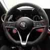 Hand-stitched Non-slip Suede Car Steering Wheel Cover For Alfa Romeo Giulia Stelvio 2015-2018 Auto Parts