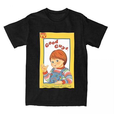 Good Guys Chucky Men Women's T Shirt Horror Movie Apparel Vintage Tees T-Shirts Cotton Classic Clothes
