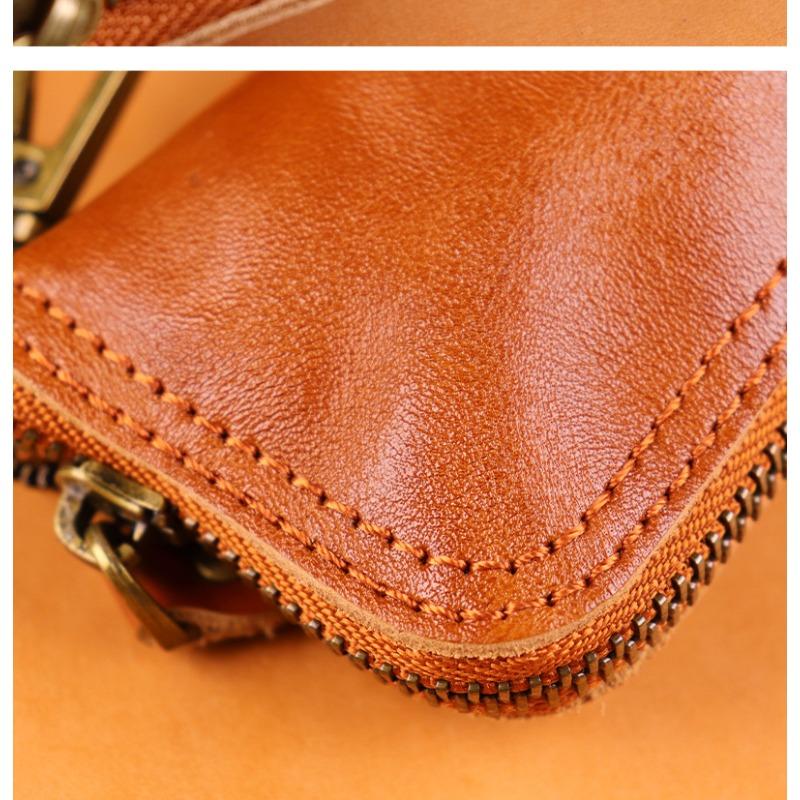 Car Key Bag Retro Change Bag Waist Hanging Bag