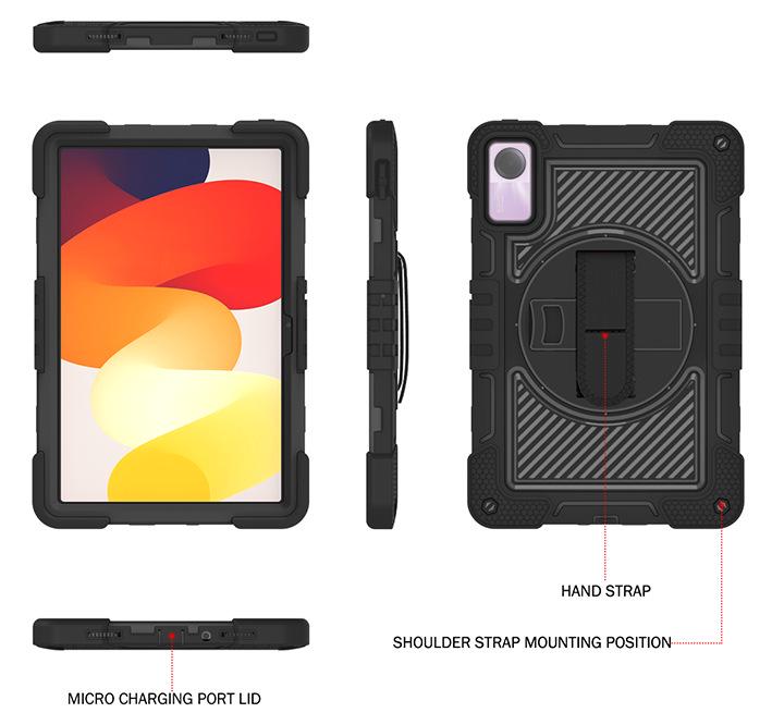 Redmi Pad SE 11-inch Universal Rotating Stand Protective Case