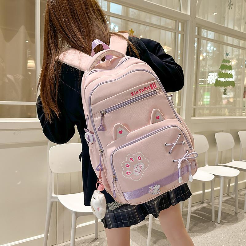 

New Style of High value Schoolbag for Junior High School Students with High School Students with Large Capacity Campus Backpack single bag