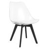 Mark Chair - Transparent / Black Legs X 1