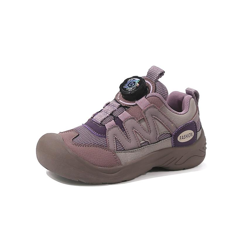 

Rotary Buckle Children s Boy Sneakers Anti-slip Hiking Shoes Comfortable Soft Sole Trekking Sneakers tenis masculino infantil 27