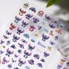 Sky Star Baby Embossed 3D Blue Cartoon Camera Nail Stickers