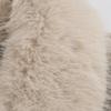 Women's European and American Style Wool Coat with Fur Collar and Belt for Autumn and Winter 