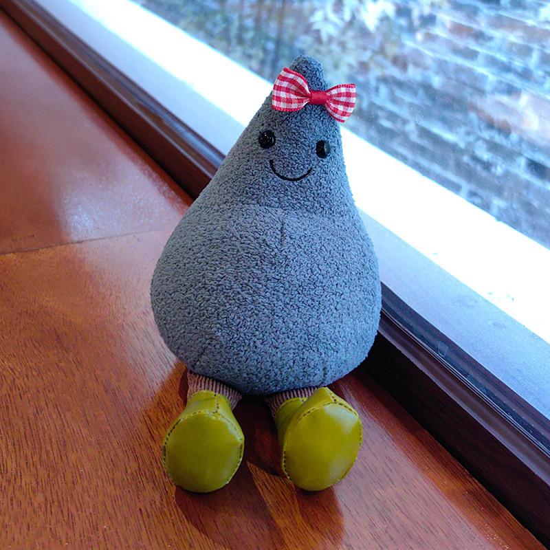 Cute Water Drop Doll Creative Water Drop Plush Toy Water Drop Ornament Plush Doll Comfort Toy