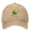 Mike Wazowski Monsters University Baseball Cap Outdoor Sport Yk Retro Hip Hop Hats Unisex Teens Fashion Sun Visors Baseball Cap