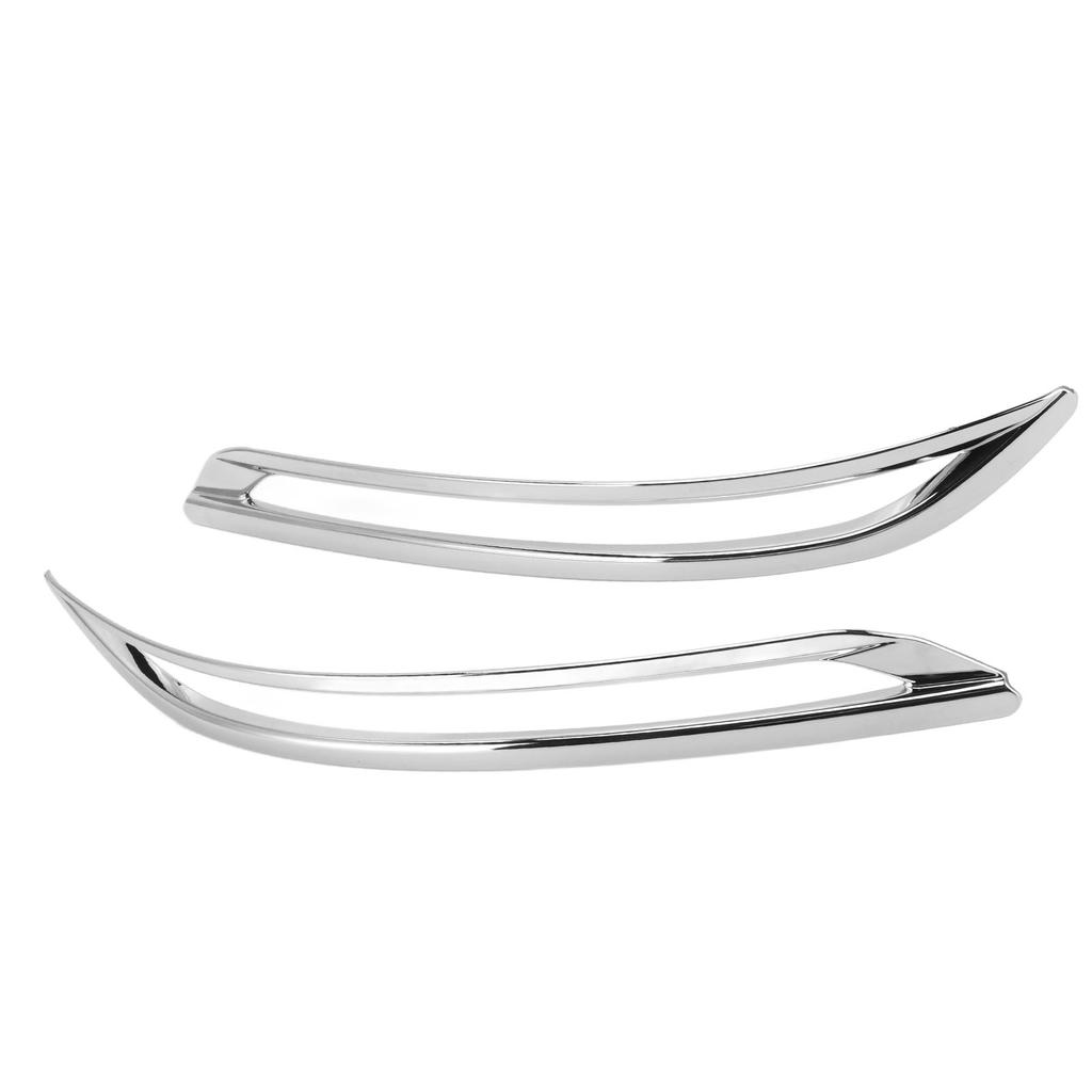 2 ST Bakre Dimljus Trim Dekorationsskydd Glänsande Silver Anti-blekning Ersättning för XC60 2018‑2020