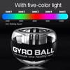 Gyroskopischer Handgelenk-Stärkerball, Power Ball mit Autostart-Bereich, Gyro Power Handgelenk Ball, Arm Handmuskelkraft Trainer Fitnessgeräte