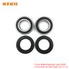 Motorcycle Front Rear Wheel Hub Bearing Oil Seal Set Repair Maintenance Kit For KAWASAKI KX125 KX250 KX250F KX250 KX450F KLX450R