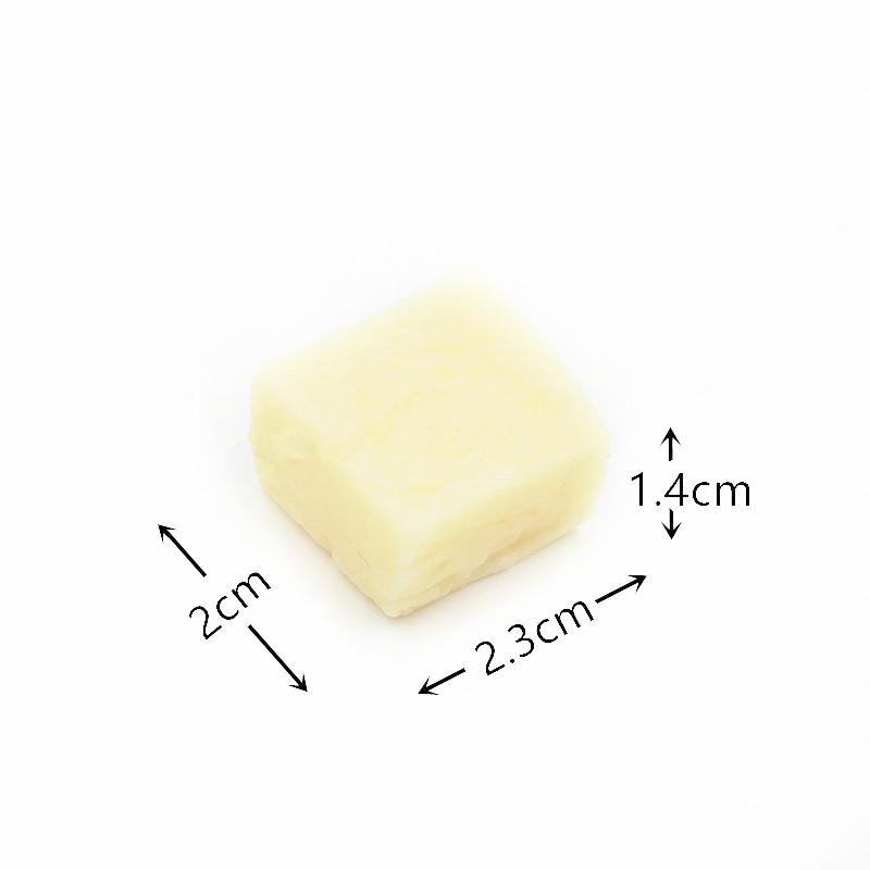 10Pc Simulation Fruit Block PVC Fake Strawberry Hami Melon Granules Artificial Food Model Crafts Photo Props DIY Cake Decoration