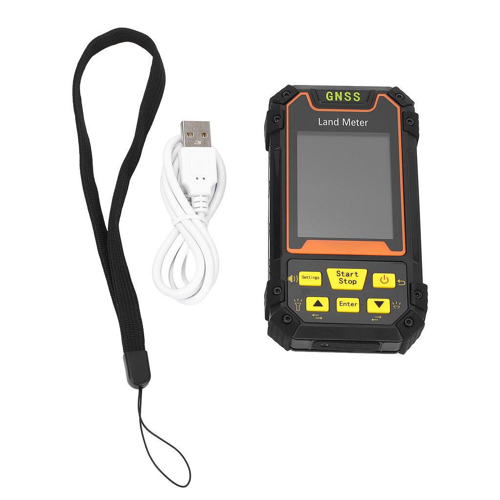Land Area Meter 2.4 Inch Color Screen Multifunctional Handheld GNSS Receiver GPS Land Meter