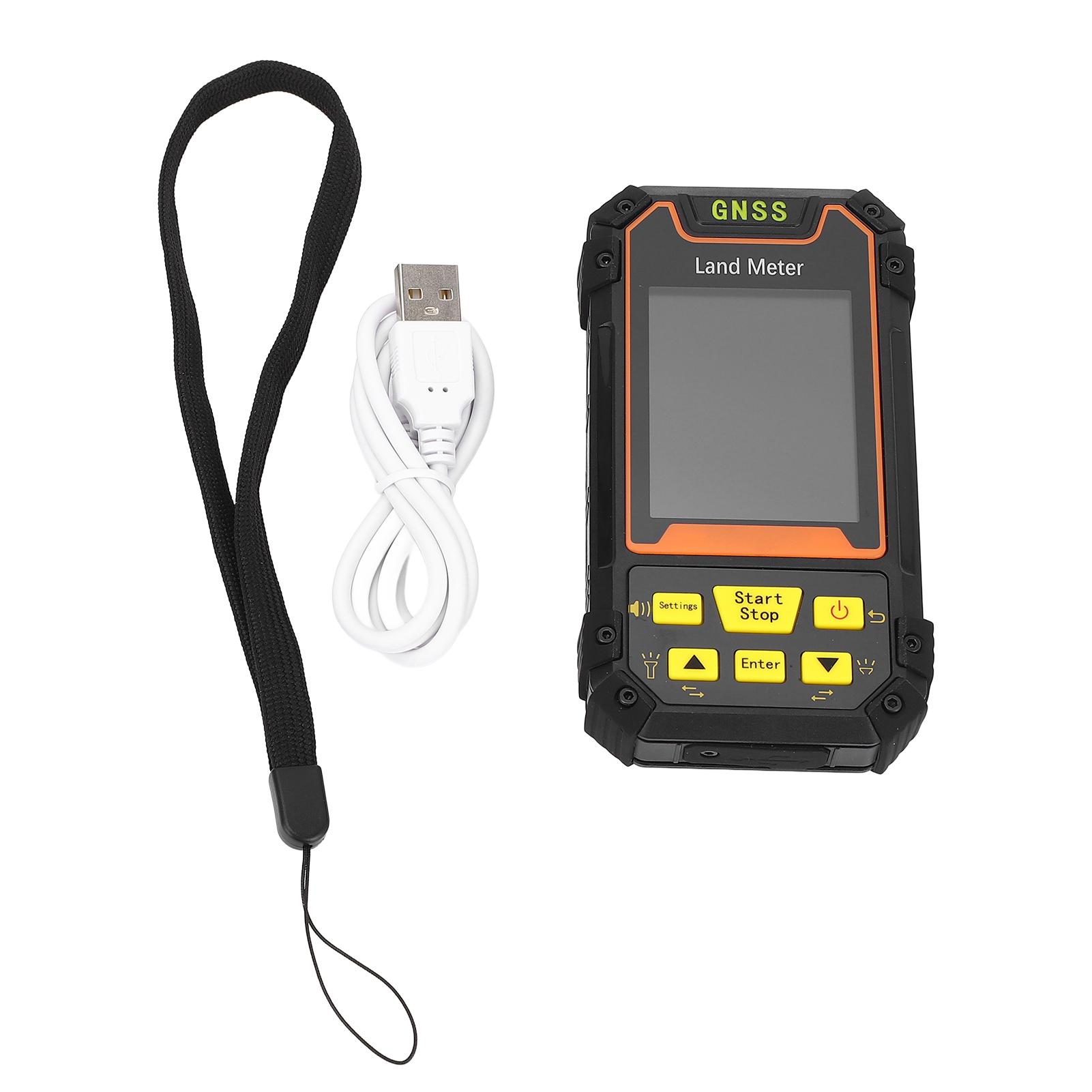 Painter Land Area Meter 2.4 Inch Color Screen Multifunctional Handheld Gnss Receiver Gps Land Meter