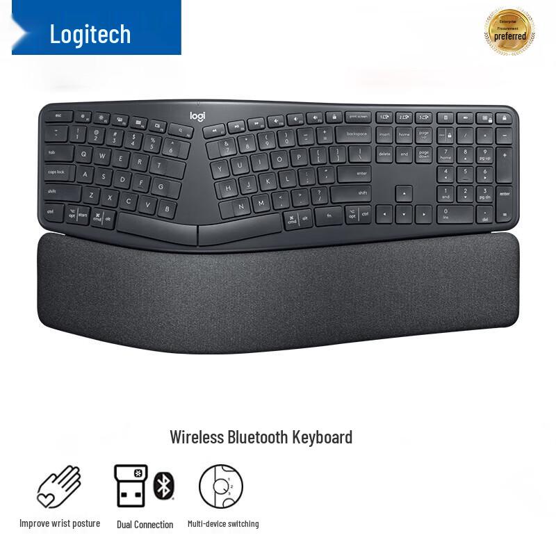 

Logitech ERGO K860 Wireless Ergonomic Keyboard