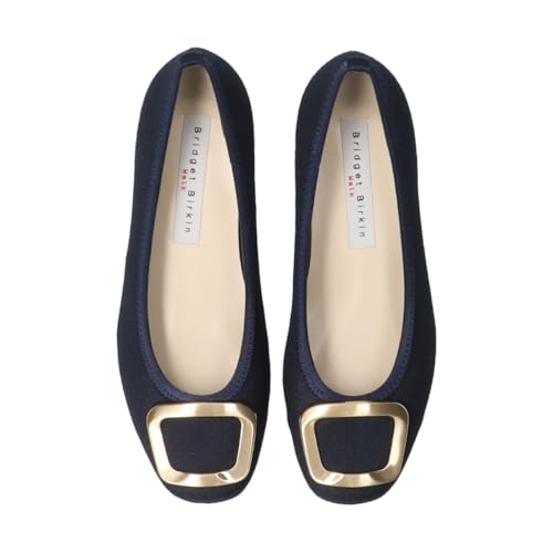 Bridget Birkin Walk Women's Metal Buckle Walking Pumps, Blue, Size 23.0 Cm, 535220