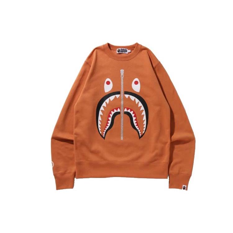 Bape Shark Metal Zip Crewneck 0ZXSWM113013I