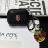 Чохол з вуглецевого волокна для навушників Porsche 911 718 Cayenne Macan Taycan Для Apple Airpods Pro 3 2 Чохол Бампер З брелоком